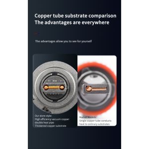 2 x LED H7 Lys Hovedlys Lyspærer Strålekaster Lampe Lastebil Bil Hi/Low Beam 6000K 12V 200W 17000lm