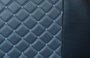 Setetrekk til MAN TGX 2021+ Lastebil Svart Gra Lær 