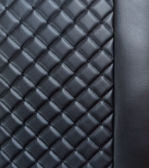 Sitzbezüge für SCANIA R 2006-2020 LKW Schwarz Leder 