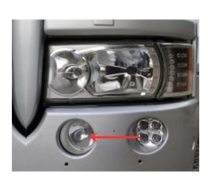 Vänster SCANIA P, G, R, T 2004-2017 LED Dimljus Halogen Strålkastare Framljus DRL