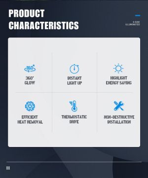 2 x COB LED H7 12V 80W 16000lm 360° 6000K Canbus ingen Feil Lys Hovedlys Lyspærer Strålekaster Lampe Lastebil Bil Hi/Low Beam