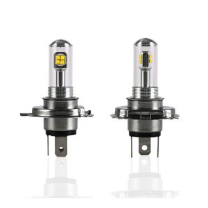 2 x H4 HS1 12V-24V 360° 6000K Scheinwerfer Lampen Autolichter Fahrzeug PKW Chip Led 