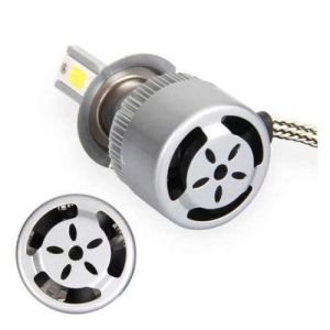 2 x COB LED HB4 9006 12V 7600LM 72W Ljus Lampa Bilstrålkastare Lyspærer Strålekaster Lasbil Moto Halv/Och Helljus