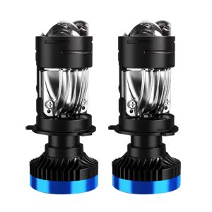 2 x Mini Bi LED H4 12V 24V 160W 30000lm 360° 6000K Canbus kein Fehler Scheinwerfer Lampen Autolichter Fahrzeug PKW Abblend/Fernlicht