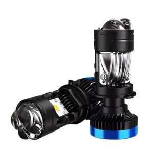 2 x Mini Bi LED H4 12V 24V 160W 30000lm 360° 6000K Canbus inget Fel Ljus Lampa Bilstrålkastare Lyspærer Strålekaster Lasbil Moto Halv/Och Helljus