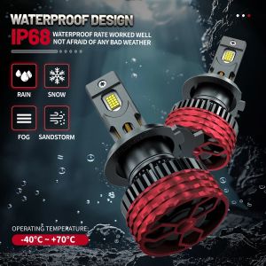 2 x LED H3 12V 30000LM 120W 6500K Headlights Bulbs Lamp Car Truck Lorry Lights Vehicle Hi/Low Beam