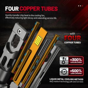 2 x LED HB4 9006 12V 30000LM 120W 6500K Ljus Lampa Bilstrålkastare Lyspærer Strålekaster Lasbil Moto Halv/Och Helljus