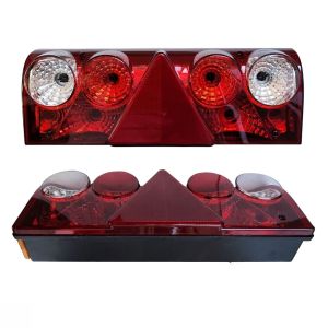 Links Anhänger Rückleuchten Heckleuchten Leuchten Schmitz Europoint 2 Cargo 24V E4 1157244,256200501 mit Kabel