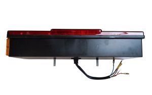 Vänster Baklykta Bakljus Schmitz Europoint 2,Europint II,Cargo E4 24V 1157244,256200501 med Kabel