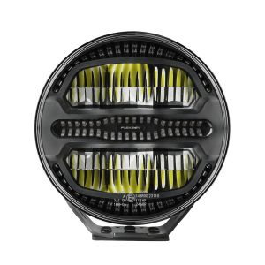 LED Rund Ø228mm 12V/24V, 175W, 11000 lm Weiß/Gelb Tagfahrleuchten 4 Modi Blitzlicht Warnleuchte Notfall Strobe Leuchten Auto PKW SUV  E-mark, IP67/69K