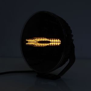 LED Rund Ø228mm 12V/24V, 175W, 11000 lm Weiß/Gelb Tagfahrleuchten 4 Modi Blitzlicht Warnleuchte Notfall Strobe Leuchten Auto PKW SUV  E-mark, IP67/69K