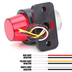 2 x LED 92mm Begrenzungsleuchten Lampe Positionsleuchten LKW Anhänger 12V 24V 