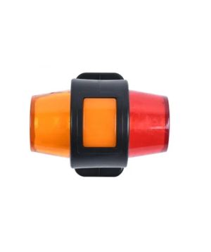 2 x Led 92mm Sidemarkeringslys Markeringslys Lampe Lastebil Tilhenger 12V 24V