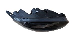 Rechts Ford Transit Courier 2018+ Schwarz Scheinwerfer Elektrisch mit Motor Hauptscheinwerfer Frontscheinwerfer