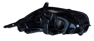 Rechts Ford Transit Courier 2018+ Schwarz Scheinwerfer Elektrisch mit Motor Hauptscheinwerfer Frontscheinwerfer