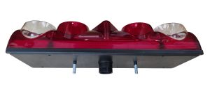 Droite Feux Arrière de Remorque Schmitz Europoint 2,Europont II, Cargo Aspöck E4 24v 25-6600-501,25-6600-507,1098646 avec Prise