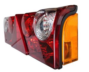 Droite Feux Arrière de Remorque Schmitz Europoint 2,Europont II, Cargo Aspöck E4 24v 25-6600-501,25-6600-507,1098646 avec Prise