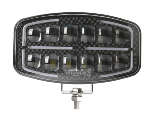 LED Arbetsbelysning Extraljus 12V 24V för SUV 4x4 Traktor Bil DRL Ljus Vit/Gul
