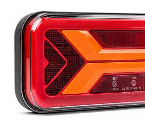2 x Lkw LED Anhänger Dynamic Rückleuchten hinten Leuchten 12v 24V E9