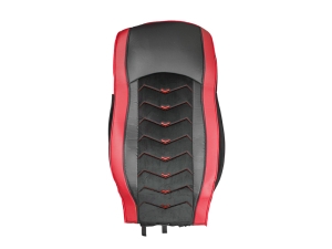 2x Huse Scaune pentru DAF XF 106 2015-2021 Camioane Negru Rosu Piele Alcantara