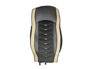 2x Huse Scaune pentru DAF XF 106 2015-2021 Camioane Negru Bej Piele Alcantara