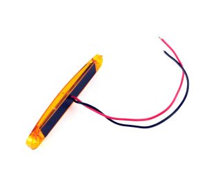 9 led Sidemarkeringslys  oransje 12v 24v 