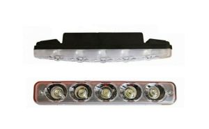 2 x 5 LED DRL Tagfahrlicht Lichter Leuchten Arbeitslicht Auto Lampen E-Prüfzeichen 12v