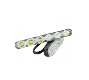 2 x 6 LED DRL Tagfahrlicht Lichter Leuchten Arbeitslicht Auto Lampen E-Prüfzeichen 12v