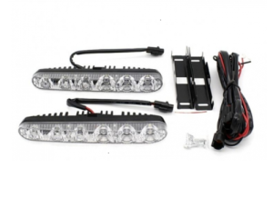 2 x 6 LED DRL Tagfahrlicht Lichter Leuchten Arbeitslicht Auto Lampen E-Prüfzeichen 12v