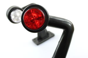 2 x 4 led Luces laterales de remolque camiones  e-marca 12/24v