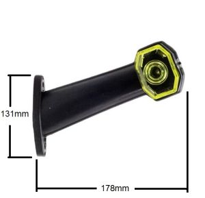 2 x Led Markeringslys tilhenger  lastebil e-merket 12/24V 