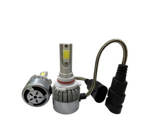 2 x Led HB3 lys, hovedlys, lyspærer, strålekaster  COB 72w 7600lm