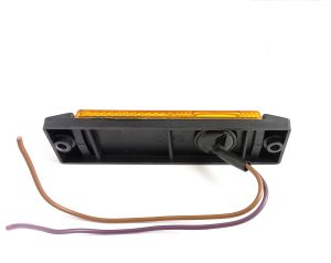 2 x 4 LED Light  Position Side Marker Clearance Truck,Trailer Orange SMD 12/24v