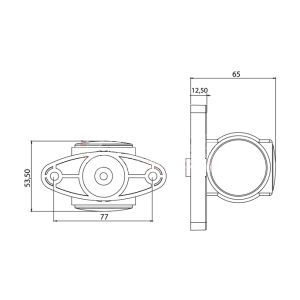 2 x Begrenzungsleuchten Positionsleuchten  LKW Anhänger E4 Glühlampe 24V 