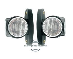2 x Led Begrenzungsleuchten Positionsleuchten  LKW Anhänger E-Prüfzeichen 12V 24V 