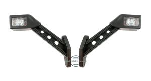 2 x Led Begrenzungsleuchten Positionsleuchten  LKW Anhänger E-Prüfzeichen E20 12/24V 