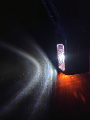 2 x Position lights led lights marker light indicator light truck trailer Led E20 12/24V