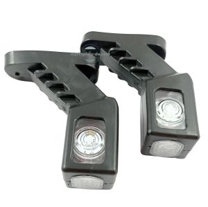 2 x Position lights led lights marker light indicator light truck trailer Led E20 12/24V