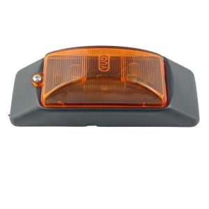 4 x Leuchte Begrenzungsleuchte Umrißleuchte Seitenmarkierung Licht LKW Anhänger Orange 12V