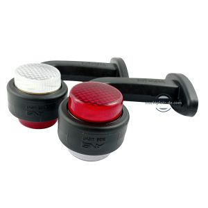 2 x Led Breddmarkering markeringsljus lastbil trailer 12/24v