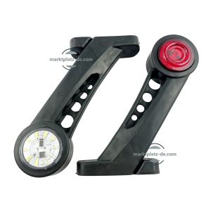 2 x 10 LED feux cote lateral remorque camions  24V