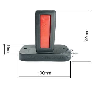 2 x Neon Led Begrenzungsleuchten Positionsleuchten  LKW Anhänger E-Prüfzeichen E20  Weiß,Rot,Gelb 12/24V 