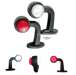 2 x Led Breddmarkering markeringsljus lastbil trailer 12/24v