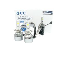 2 x Led H7 lys, hovedlys, lyspærer, strålekaster  COB 90w 9000lm