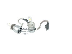 2 x Led H7 lys, hovedlys, lyspærer, strålekaster  COB 90w 9000lm