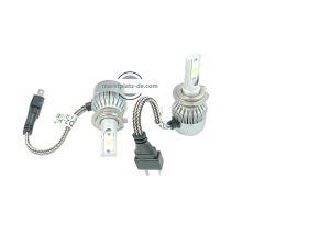 2 x Led H7 lys, hovedlys, lyspærer, strålekaster  COB 90w 9000lm