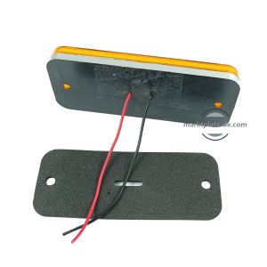 9 LED Leuchte Begrenzungsleuchte Umrißleuchte  LKW Anhänger Orange 12V 24V