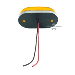 2 LED Mini Feux cote indicateur camion,remorque ambre 12V 24V
