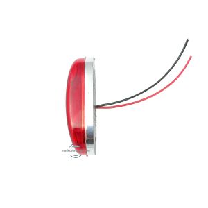 2 LED Mini Leuchte Begrenzungsleuchte Umrißleuchte  LKW Anhänger Rot 12V 24V