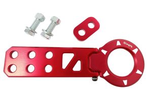 Rückseite Abschleppöse Haken Universal Rot JDM Stil Aluminium Rennen Wagen